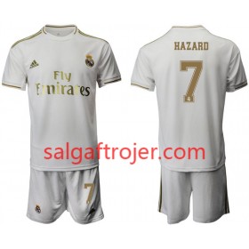 Real Madrid Fodboldtrøjer Eden Hazard 7 Børn Hjemmebanesæt 2019/20 Kort ærmer